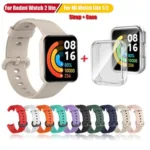 Bracelete de silicone para Redmi Watch 2 Lite, Xiaomi Mi Watch Lite