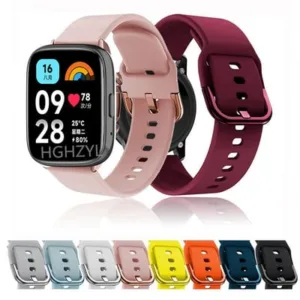 Bracelete de silicone para Redmi Watch 3 Active Strap Sports Silikonska