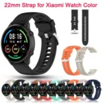 Bracelete de silicone para Xiaomi Mi Watch Color Sports Edition