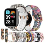 Bracelete de silicone para Redmi Watch 3 Active Smart
