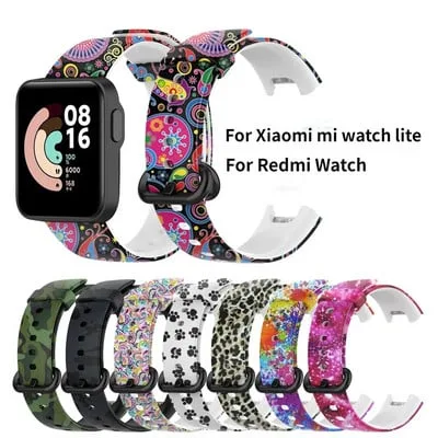 Bracelete de silicone para Redmi Watch Lite/sat, Xiaomi Mi Watch Lite narukvice Bracelete de silicone para Redmi Watch Lite/sat, Xiaomi Mi Watch Lite narukvice