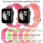 Bracelete de silicone transparente para RedMi Watch 2 Lite, Xiaomi Mi Watch Lite