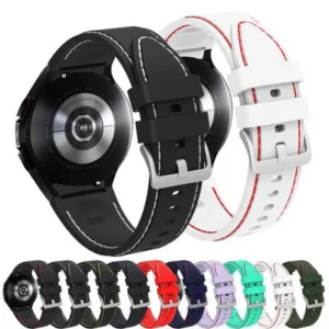 Bracelete de silicone para Galaxy Watch 5 Pro 45 mm