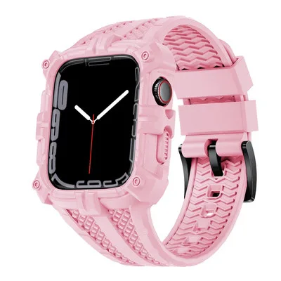 Bracelete de silicone TPU para Apple Watch Band, Iwatch 7 Bracelete de silicone TPU para Apple Watch Band, Iwatch 7