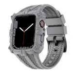 Capa protetora de silicone transparente para Apple Watch 8, iwatch 40mm