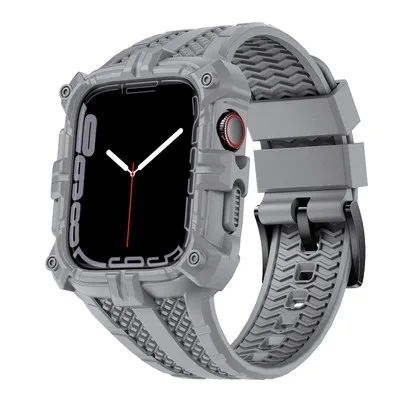 Capa protetora de silicone transparente para Apple Watch 8, iwatch 40mm Capa protetora de silicone transparente para Apple Watch 8, iwatch 40mm