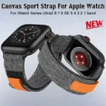 Bracelete de nylon para Apple Watch Ultra 49, iWatch seriju