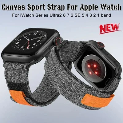Bracelete de nylon para Apple Watch Ultra 49, iWatch seriju Bracelete de nylon para Apple Watch Ultra 49, iWatch seriju