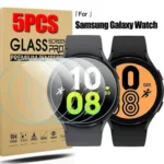 Pelicula de vidro em vidro temperado para Samsung Galaxy Watch 5 4 40/44MM 3 41/45MM 9H, Galaxy Watch 5 4 40/44MM 3 41/4