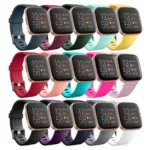 Bracelete de silicone para Fitbit Versa 2
