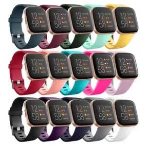 Bracelete de silicone para Fitbit Versa 2