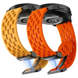 Bracelete de silicone magnetica para Samsung Galaxy Watch 6 4 klasi, Galaxy Watch 6 4 klasi, Samsung Watch 5pro Active2