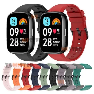 Bracelete de silicone para Redmi Watch 3 Active Bracelete de silicone para Redmi Watch 3 Active