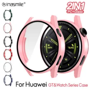 Pelicula de vidro em vidro temperado para Huawei Watch GT4 GT3 Pro GT2 E Watch 3 41mm 42mm 43 46mm 48mm Shell Protector