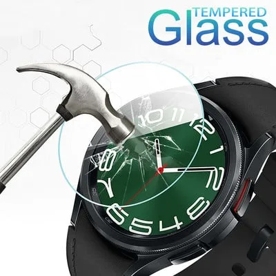 Pelicula de vidro transparente para Samsung Galaxy Watch 6 40 mm 44 mm, Galaxy Watch 6 40 mm 44 mm Pelicula de vidro transparente para Samsung Galaxy Watch 6 40 mm 44 mm, Galaxy Watch 6 40 mm 44 mm