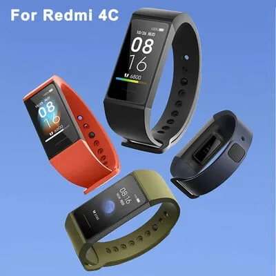 Bracelete de silicone para Smart Band 4C Bracelete de silicone para Smart Band 4C