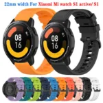 Bracelete de silicone para Xiaomi Watch S1 Active