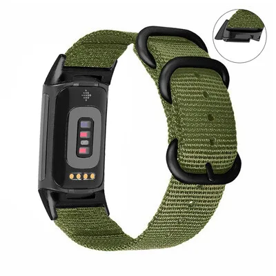 Bracelete de nylon para Fitbit Charge 6 5 sat, Fitbit Charge 5 6 Bracelete de nylon para Fitbit Charge 6 5 sat, Fitbit Charge 5 6