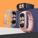 Bracelete de silicone para Mi Band 8, Smart Band 8 Vodootporna