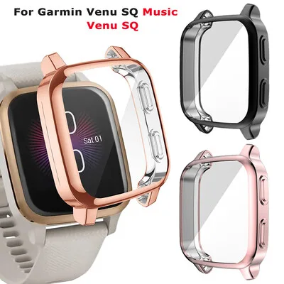 Capa protetora TPU para Garmin Venu SQ 2 Garmin Venu SQ Music Bumper Capa protetora TPU para Garmin Venu SQ 2 Garmin Venu SQ Music Bumper
