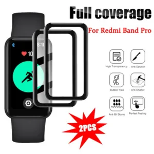 Pelicula de vidro em vidro temperado para mi Band Pro, Redmi Band Pro