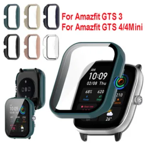 Pelicula de vidro em vidro temperado para Amazfit GTS 4 GTS4 Mini, Amazfit GTS 3 Ku, Huami Amazfit GTS 3 Ku