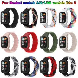 Bracelete de nylon para Redmi Watch 3 2 1