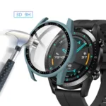 Pelicula de vidro em vidro temperado para Huawei Watch GT 2 46mm Shell Protector Screen