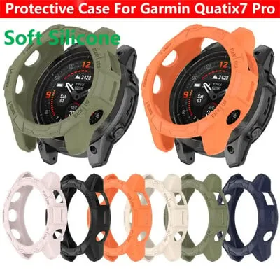 Capa protetora de silicone TPU para Garmin Quatix 7 Pro Capa protetora de silicone TPU para Garmin Quatix 7 Pro