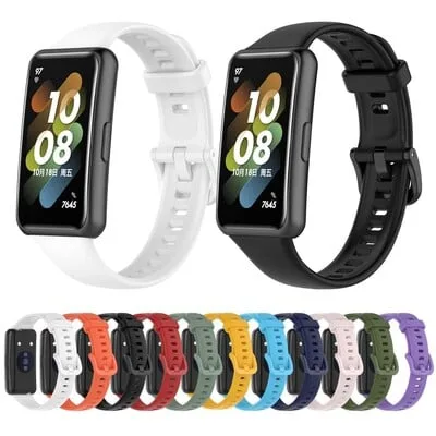 Bracelete de silicone para Huawei Band 7 Bracelete de silicone para Huawei Band 7
