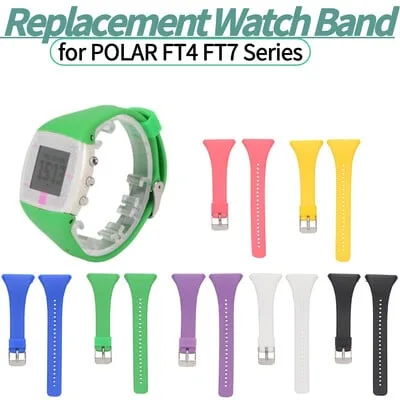 Bracelete de silicone para POLAR FT4 FT7 FT seriju