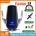 Suporte auto com carregamento sem fios universal - VIKEFON