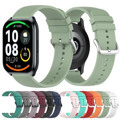 Bracelete de silicone para Haylou sat R8 S8/Watch 2 Pro Bracelete de silicone para Haylou sat R8 S8/Watch 2 Pro