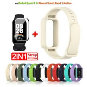Bracelete de silicone para Smart Band 9 Active Strap Correa silikonski