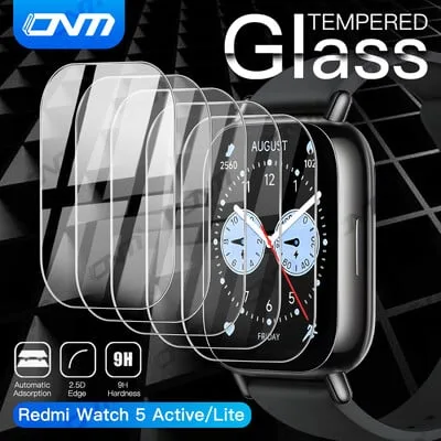 Pelicula de vidro transparente para Redmi Watch 5 Lite / Active Pelicula de vidro transparente para Redmi Watch 5 Lite / Active