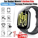 Pelicula de vidro em vidro temperado para Redmi Watch 5 Active, Redmi Watch 5 Active Lite