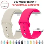 Bracelete de silicone para Redmi Watch 4, mi Band 8 pro narukvice