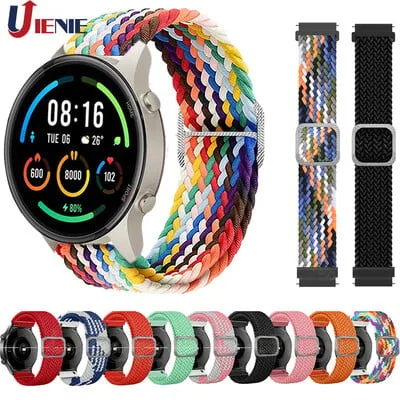 Bracelete de nylon para Xiaomi Mi Watch Color Sports Edition/S1 Pro S4 S3 S2 Bracelete de nylon para Xiaomi Mi Watch Color Sports Edition/S1 Pro S4 S3 S2