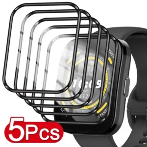 Pelicula de vidro em vidro temperado para Amazfit Bip 5, Amazfit Bip5 Smartwatch