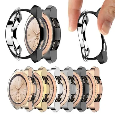 Capa protetora TPU para Samsung Galaxy Watch 42mm Plated, Galaxy Watch 42mm Plated, Galaxy Watch 42mm SM-R810 Capa protetora TPU para Samsung Galaxy Watch 42mm Plated, Galaxy Watch 42mm Plated, Galaxy Watch 42mm SM-R810