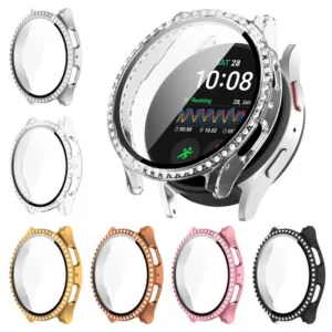Pelicula de vidro brilhante para Samsung Galaxy Watch 7 40 mm/44 mm, Galaxy Watch 7 40 mm/44 mm