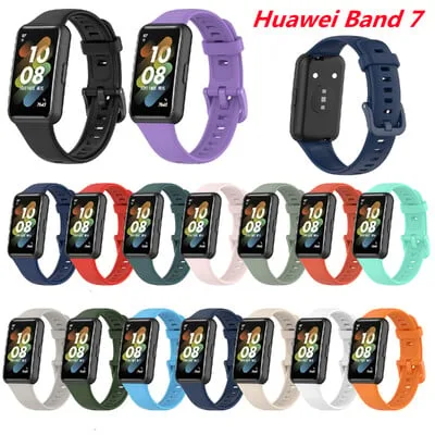 Bracelete de silicone para Huawei Band 7 Bracelete de silicone para Huawei Band 7
