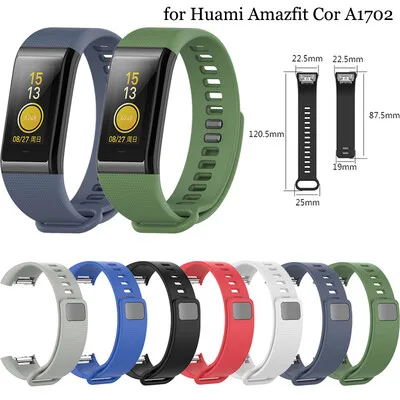 Bracelete de silicone para Amazfit Cor A1702, Huami Amazfit Cor A1702 Bracelete de silicone para Amazfit Cor A1702, Huami Amazfit Cor A1702