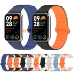 Bracelete de silicone magnetica para Mi Band 8 Pro Wristband Silikonska