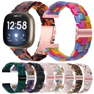 Bracelete para Fitbit Versa 4 3, Fitbit Sense 2 Correa