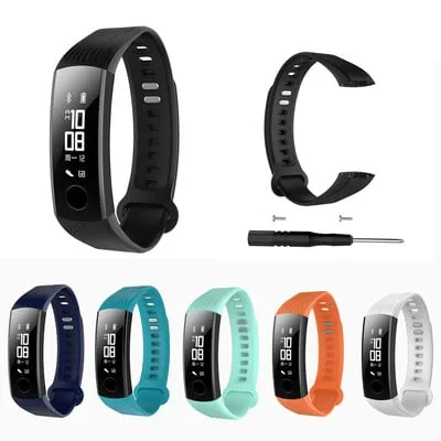 Bracelete de silicone para Honor Band 3 Bracelete de silicone para Honor Band 3