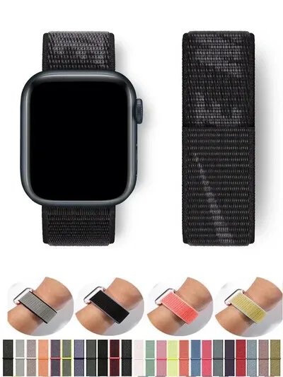 Bracelete de nylon para Apple Watch Band, iwatch Strap Bracelete de nylon para Apple Watch Band, iwatch Strap