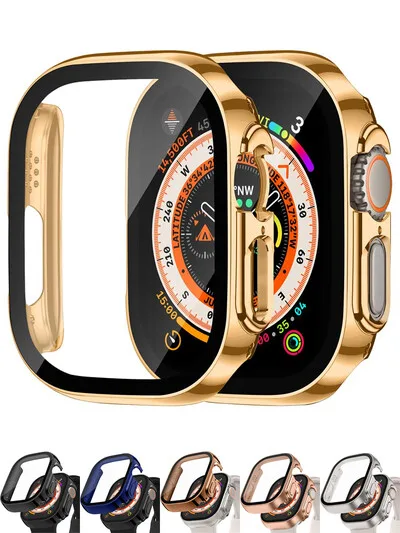 Pelicula de vidro em vidro temperado para Apple Watch, iWatch serija