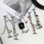 Bracelete em aco inoxidavel para Apple Watch s kop, Apple Watch