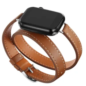 Bracelete em couro para Apple Watch, Apple watch 9/8/7/6/4, Apple Watch ko